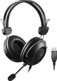 Kufje A4Tech HU-35 USB, të zeza