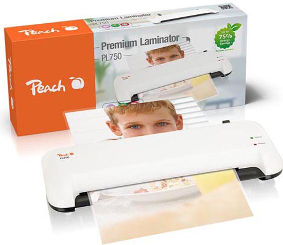 Plastifikues Peach Premium PL750, format A4, i bardhë