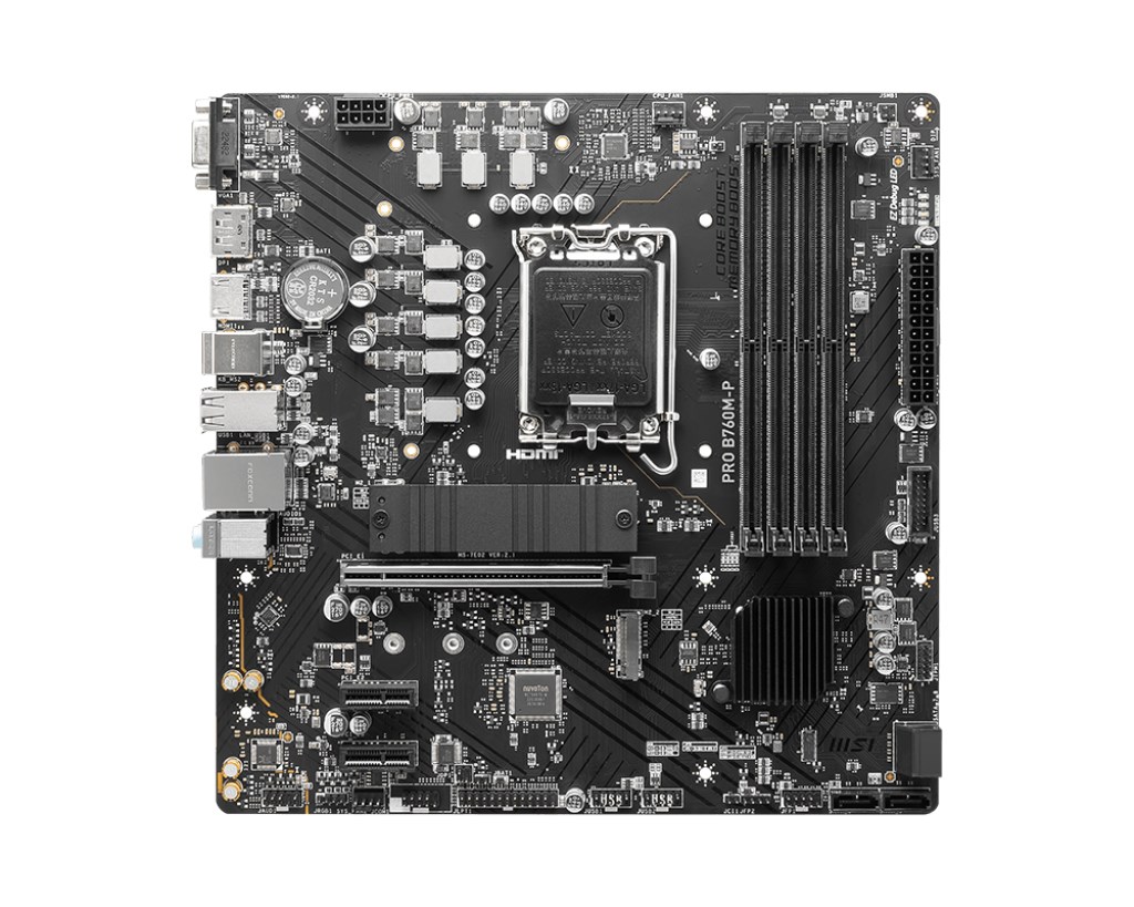 Pllakë amë MSI PRO B760M-P Intel B760 LGA 1700 micro ATX