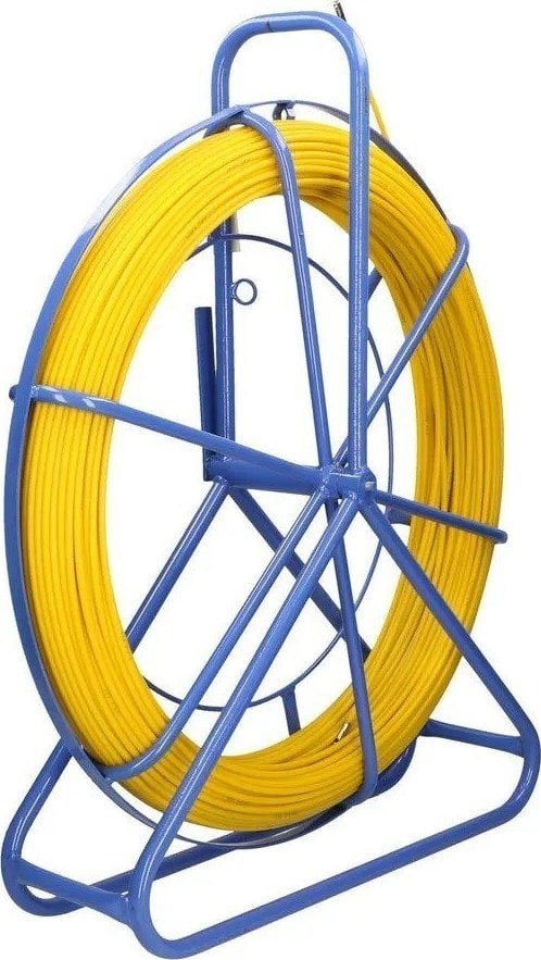 Shkop tërheqës kabllosh ExtraLink FRP, 8mm, 75m, i verdhë