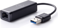 Kartë rrjeti e jashtme Dell 470-ABBT, USB 3.0 - Ethernet, e zezë