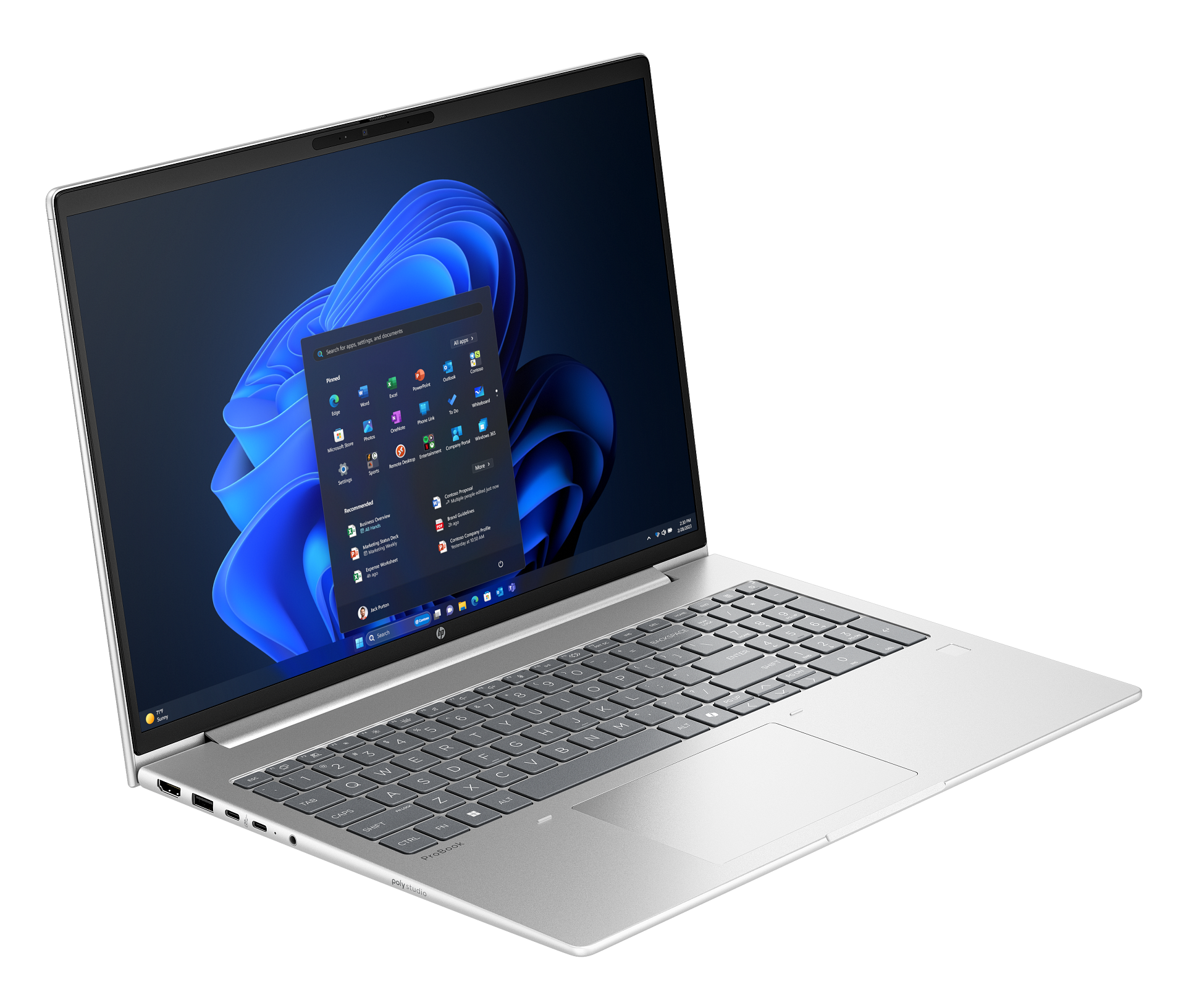 Laptop HP ProBook 4 G1i U5-225H. 16", Intel Core Ultra 5 225H, 16GB RAM, 1TB SSD, NVIDIA GeForce RTX 3050, i argjendtë