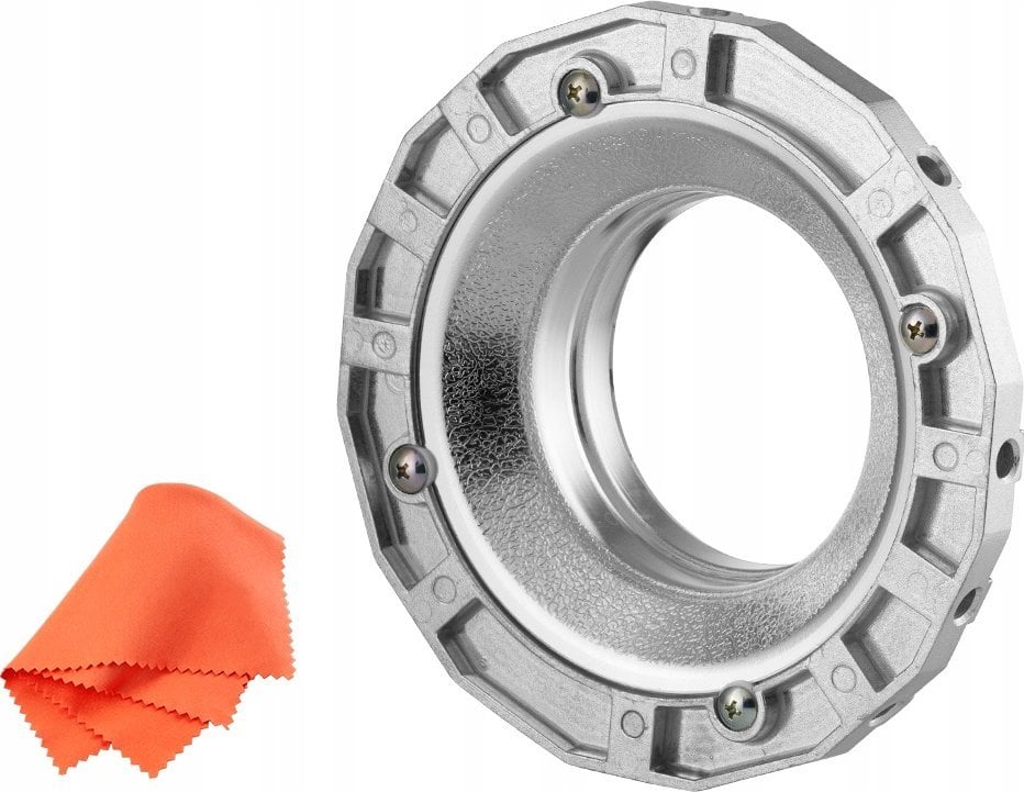 Speedring Hensel SRBW Aurora Bowens, për softbox EH, alumin, argjendtë