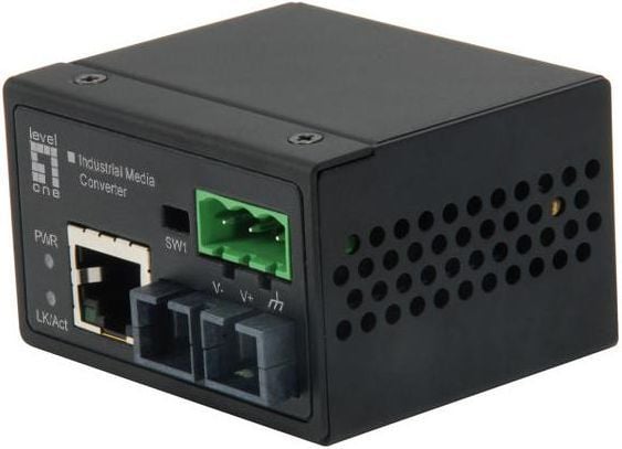 Sistem transmetimi AV LevelOne IEC-4002, 10/100 Mbps, RJ-45, i zi
