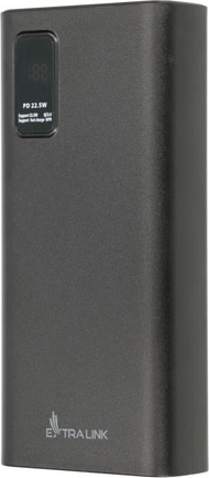 Powerbank ExeGate EPB-068, USB C, portë USB, i zi