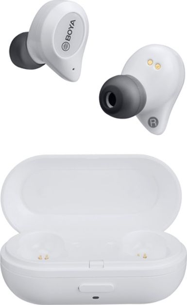 Kufje wireless Boya AP1, True Wireless Stereo, Bluetooth, të bardha