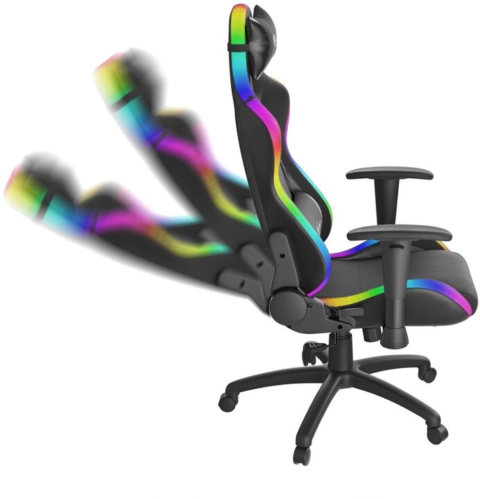 Гејмерска столица Genesis Trit 500 RGB, црна