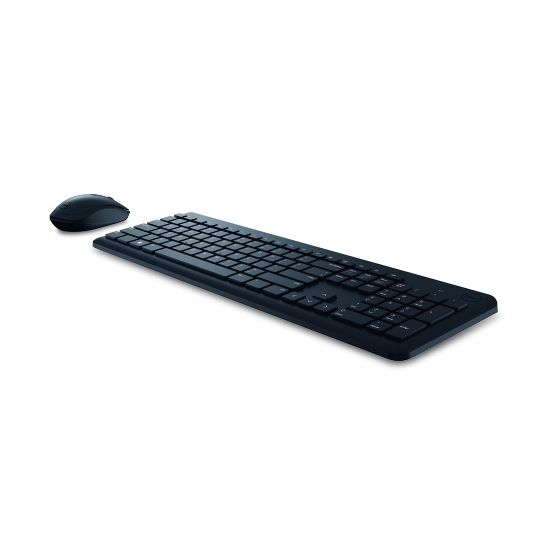 Set tastierë dhe maus DELL KM3322W, wireless, QWERTY, i zi