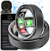 Паметен прстен Colmi R10, 20.8 mm Size 11, 5ATM, црн