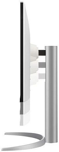 Monitor LG 32UP55NP-W, 31,5", LED, 4K UHD, i zi/ argjendtë