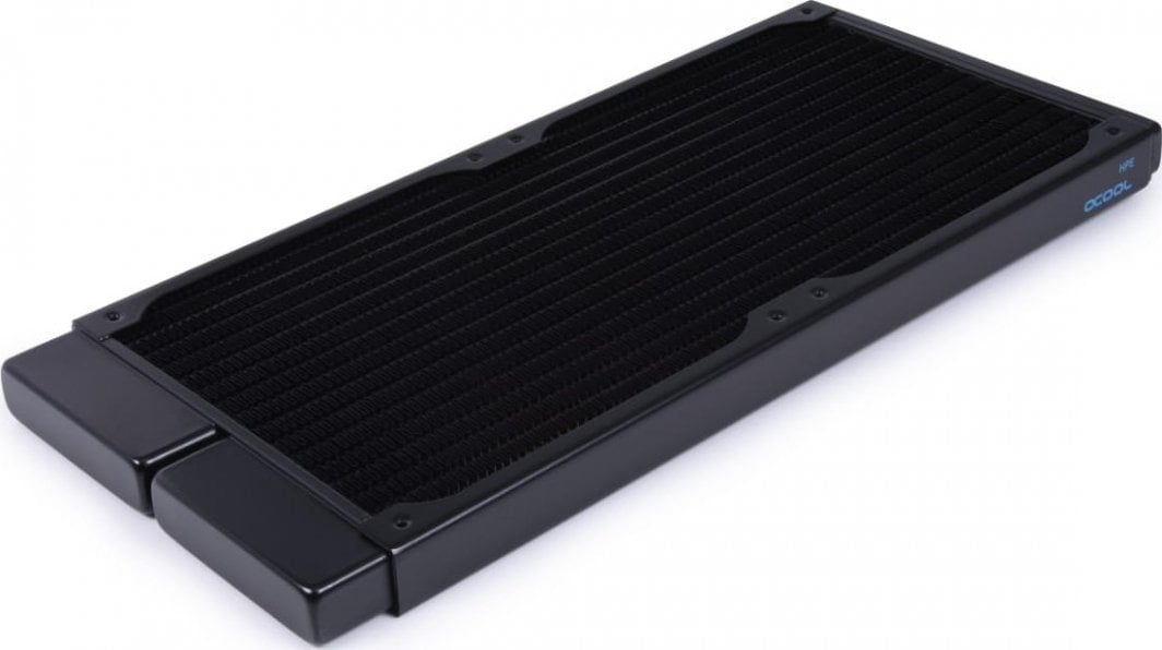 Radiator ftohës PC Alphacool NexXxoS HPE-20, 280mm, për ventilatorë 140mm, i zi