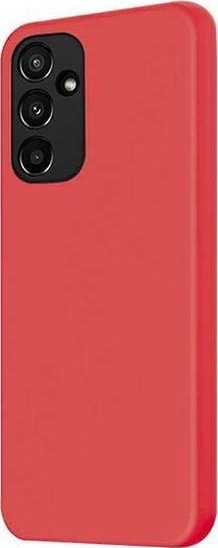 Maskë mbrojtëse Beline Candy për Samsung A54 5G, e hollë, mat, e kuqe