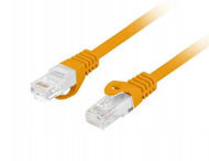 Kabllo patchcord rrjeti CAT6 UTP LSZH, 0.25m, bakër CU, portokalli