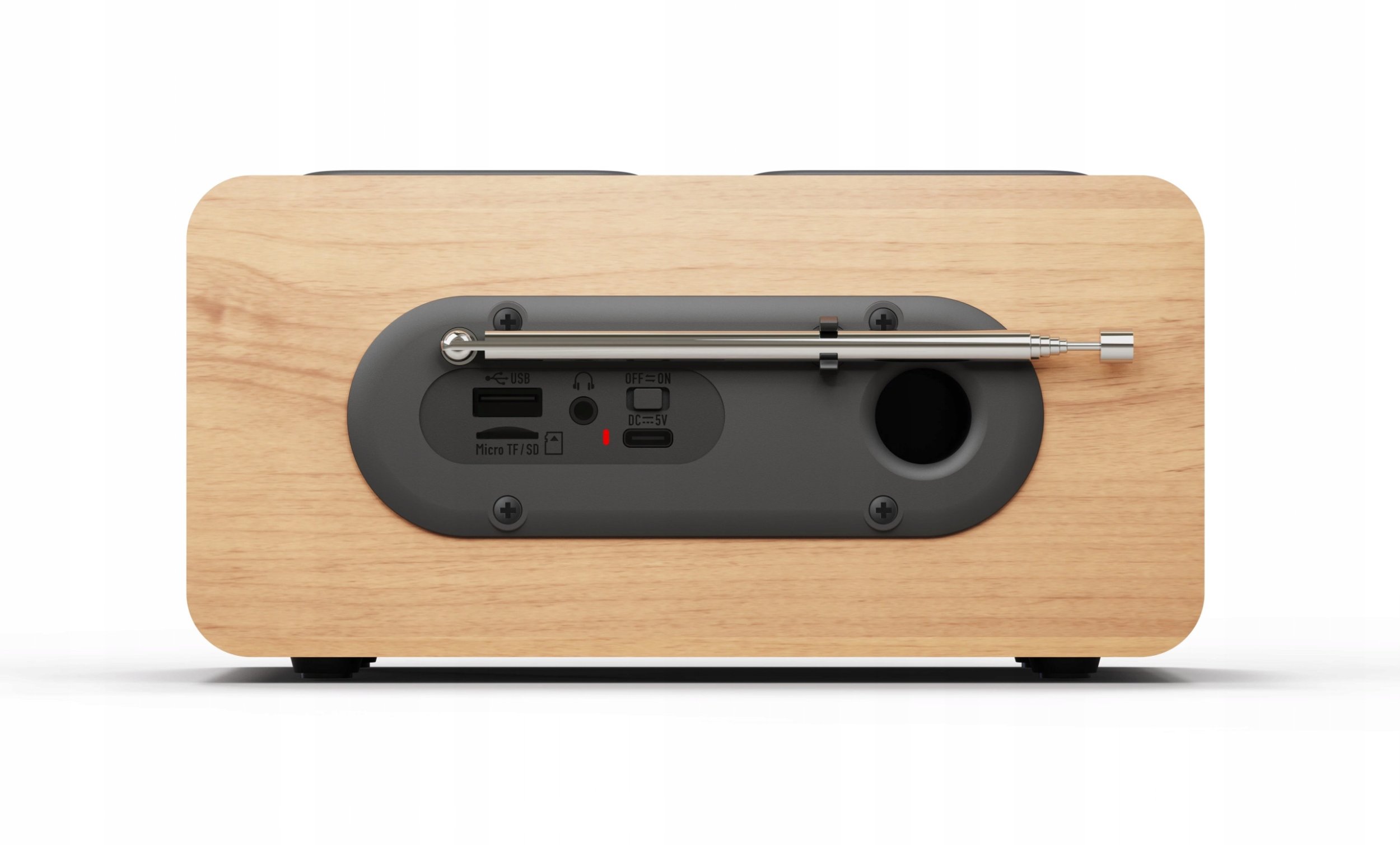 Radio portative Blaupunkt DR10CR, DAB+, Bluetooth, dru dhe e zezë