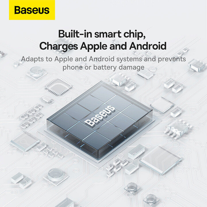 Karikues Baseus, 2xUSB-A, 10.5W, i zi