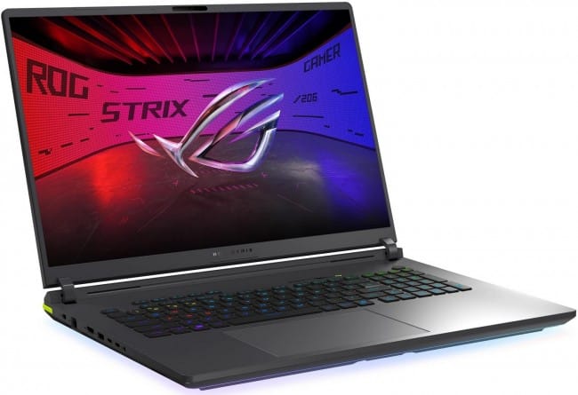 Laptop ASUS ROG Strix G18 G815LR-U9322W, 18", Intel Core Ultra 9-275HX, 32GB RAM, 2TB SSD, NVIDIA GeForce RTX 5070 Ti, i hirtë