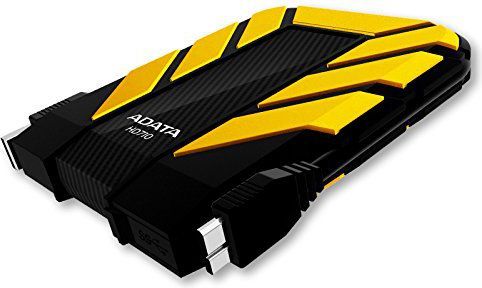 Adata HD710 Pro Надворешен Хард Диск, 2 TB, Жолт