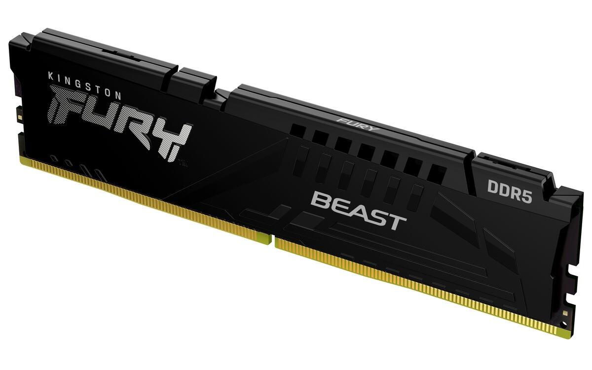 Memorie Kingston FURY Beast, DDR5 DIMM, 16GB, 6000 MT/s, CL30
