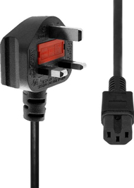 Kabllo rryme ProXtend Power Cord UK në C15, 1m, i zi