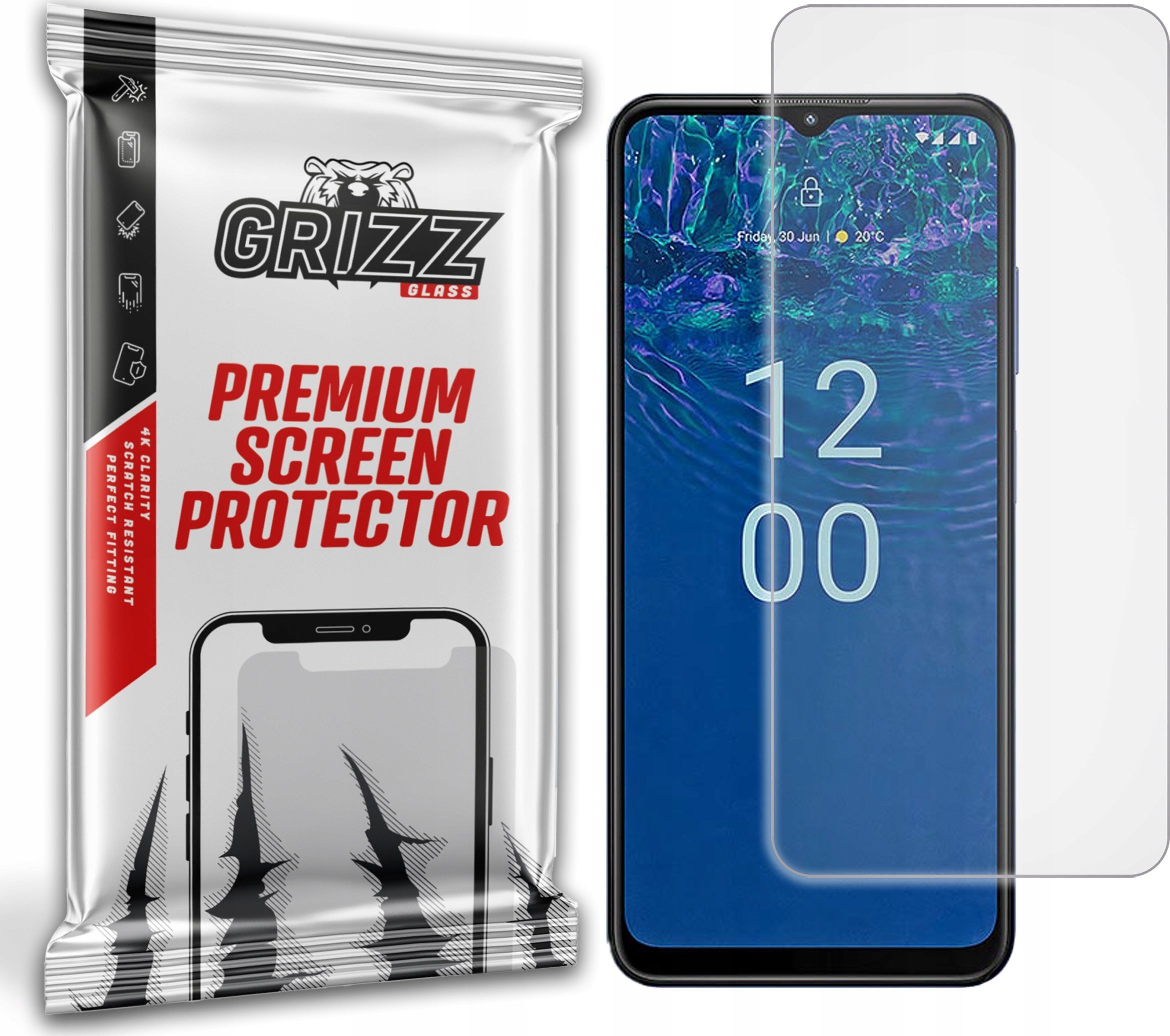 Folje mbrojtëse matte Grizz PaperScreen për Nokia G310, kundër gjurmëve të gishtërinjve, transparente