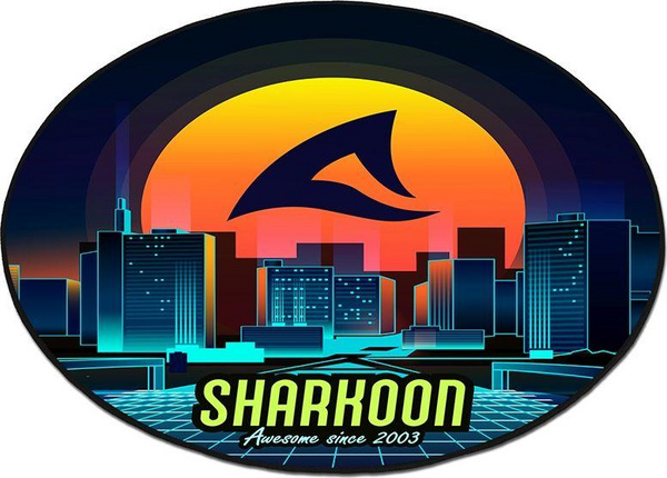 Tepih dyshemeje retro Sharkoon SFM11, i kaltër