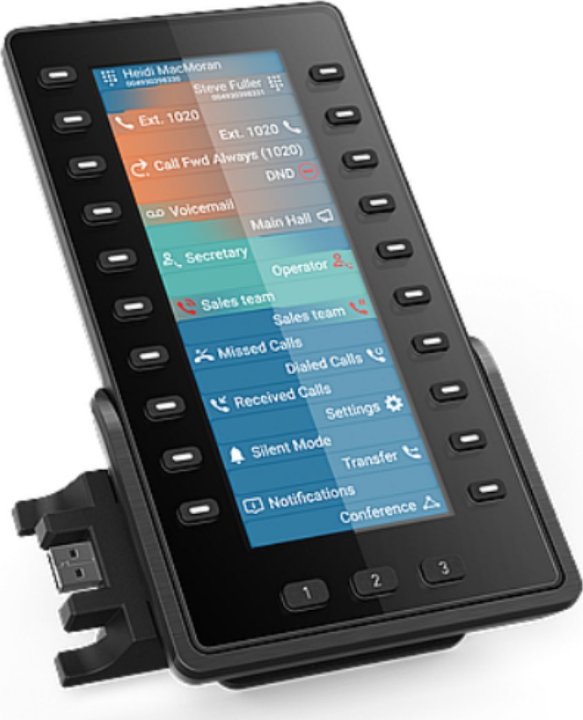 Modul zgjerues telefoni IP Snom D8C, për seri Snom D8xx, ekran me ngjyra