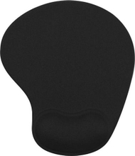 Mousepad ergonomik Powerton ERGO PALMA MINI, me xhel, i zi