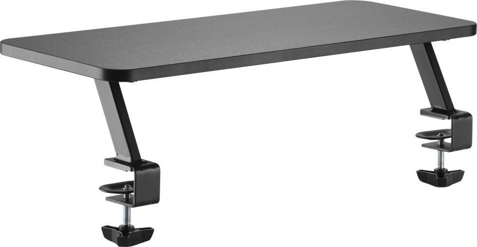 Stendë monitori Powerton Ergo, kapacitet 20 kg, metal dhe MDF, e zezë