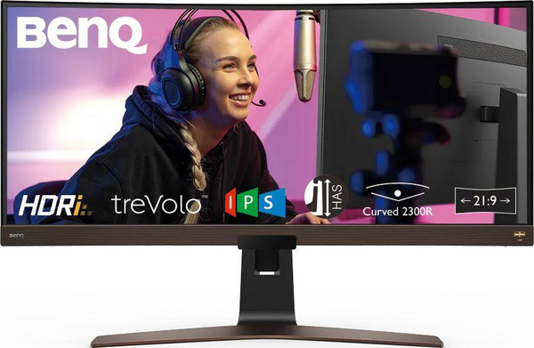 Monitor BenQ EW3880R, 37.5", UW4K / WQHD+, i zi