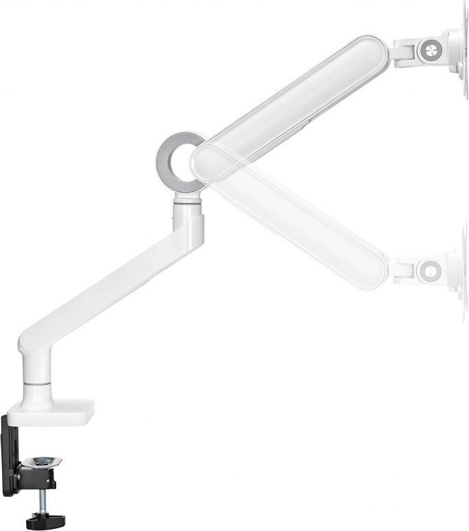 Mbajtëse monitori LevelOne Equip 650185, 17-35", montim në tavolinë, e bardhë