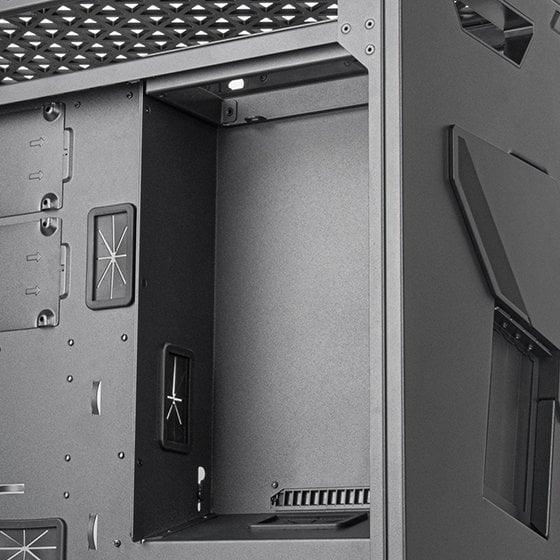 Kasë SilverStone ALTA F2, Midi Tower