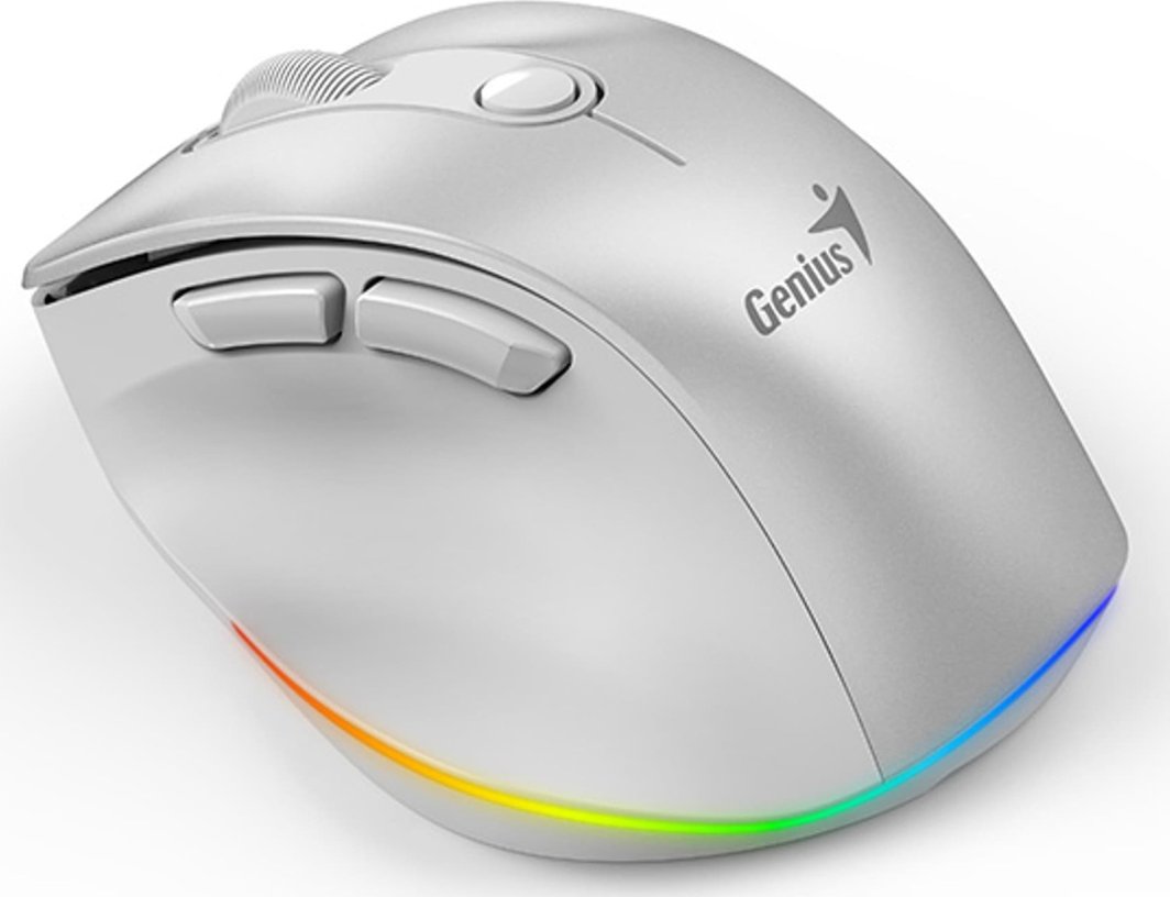 Maus Genius Genius Ergo 9000S Pro, 2400DPI, i bardhë