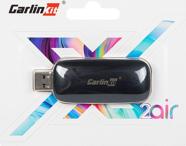 Адаптер за автомобил Carlinkit Mini SE X2 Air, Android Auto и CarPlay безжичен, USB A, црн