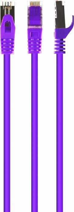 Kabllo rrjeti Gembird cat.6A SFTP LSZH 15m, e vjollcë