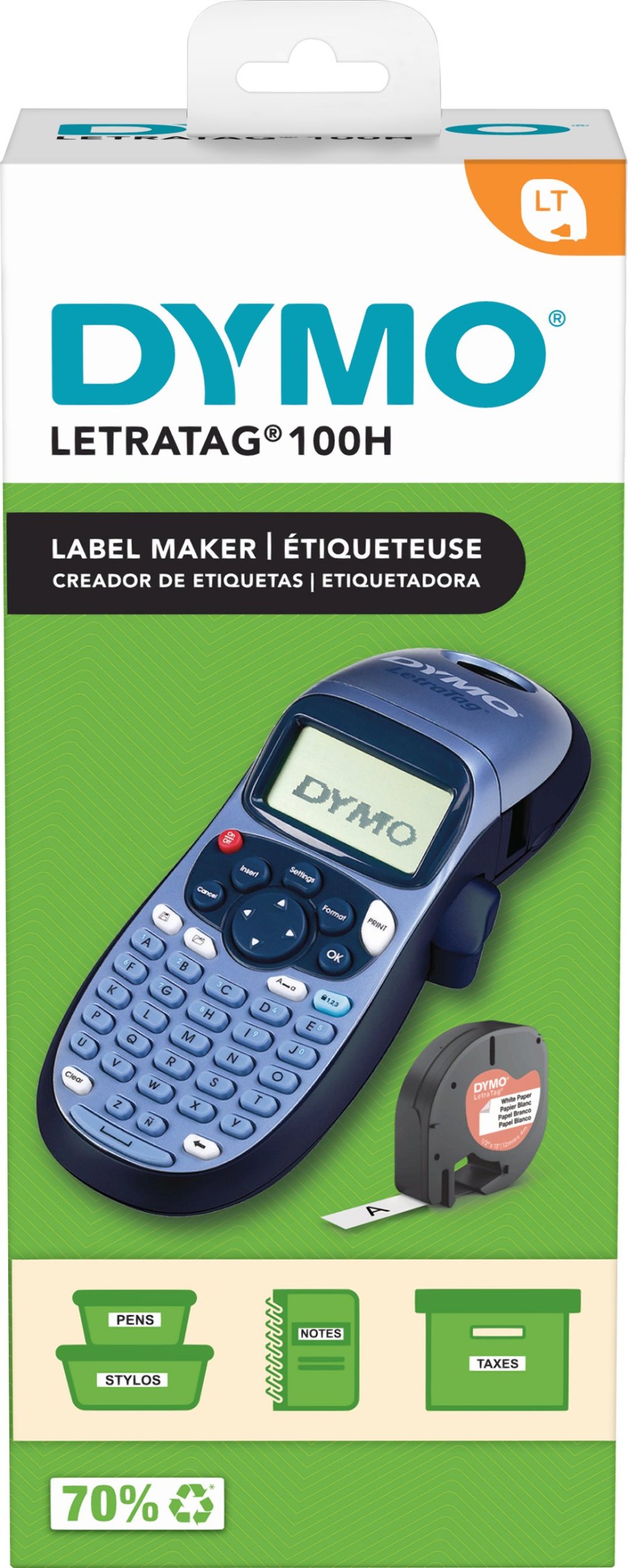 Etiketues Dymo LetraTag LT-100H, portativ, i zi