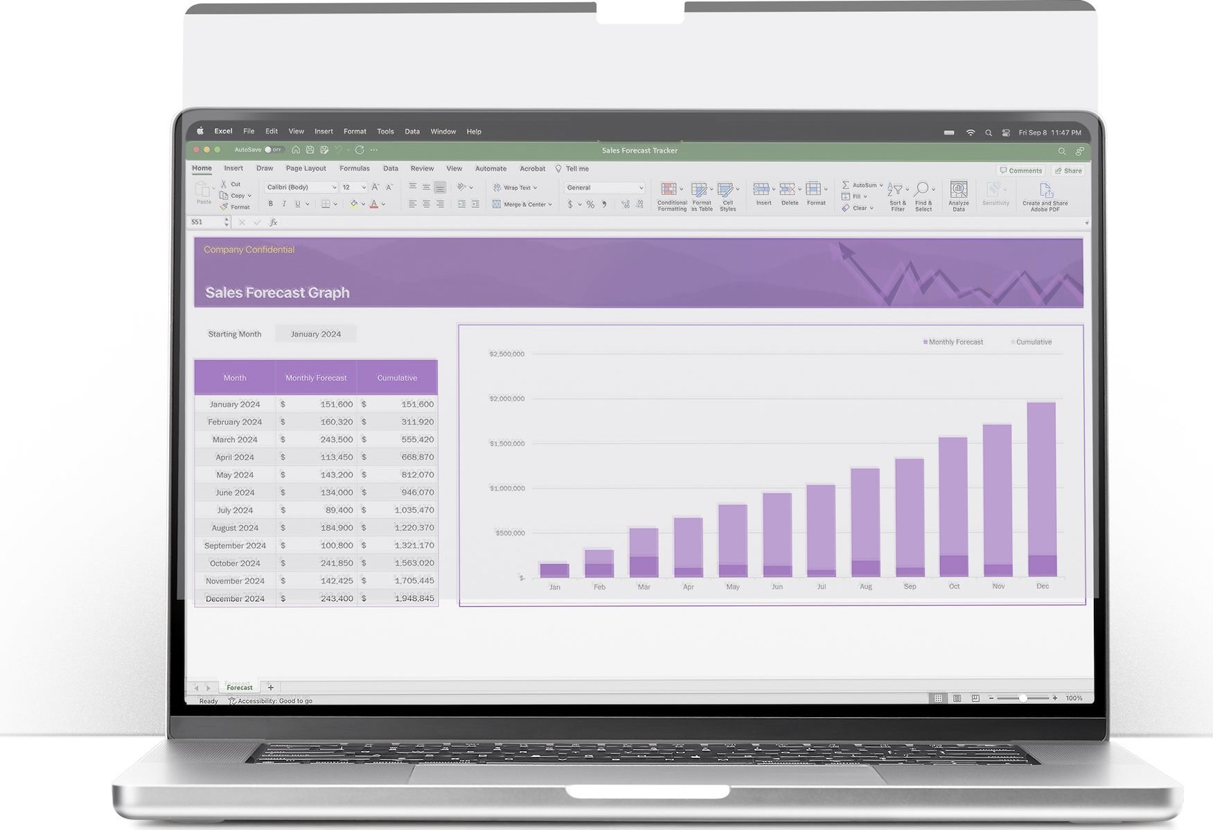 Filter privatësie StarTech.com për MacBook Pro 16", 2021 2023, magnetik, i kthyeshëm, anti refleks