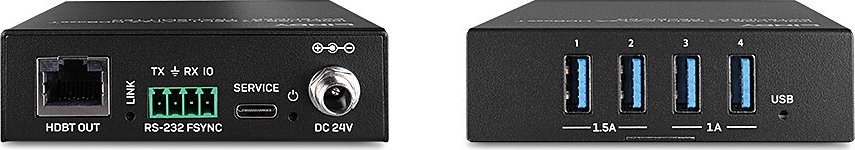 USB продолжувач Lindy 100m, USB 3.2 Gen 1, Cat.6A HDBaseT, метален