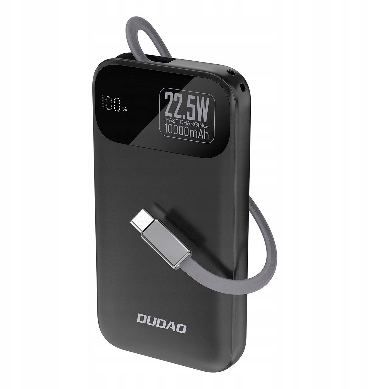 Power bank Dudao K31, 10000mAh, 22.5W PD, e zezë