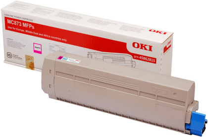 Toner OKI MC873, magneta