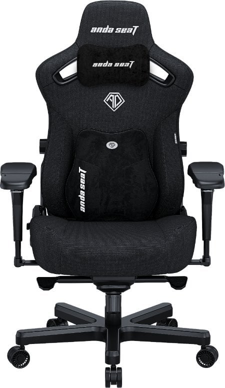 Гејминг столица Anda Seat Kaiser 3 Pro, XL, текстил, црна