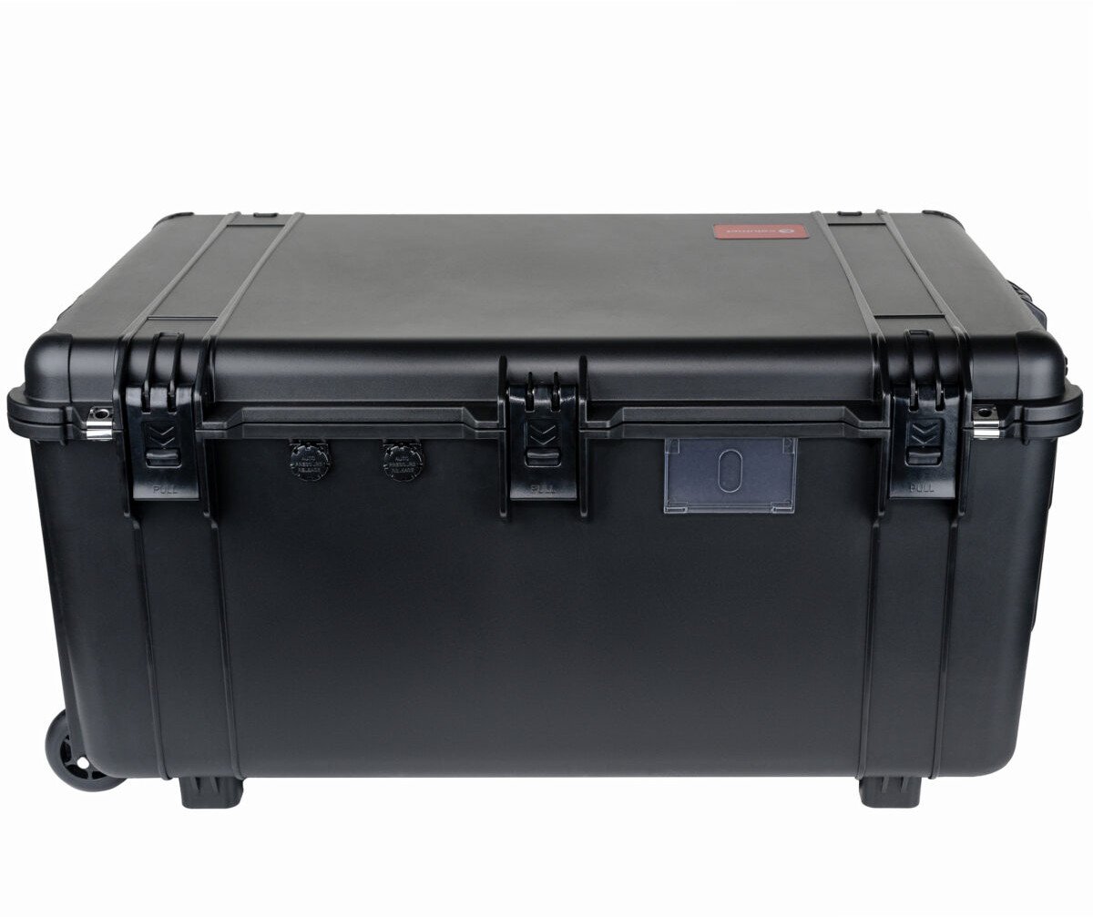 Цврста торба Calumet Hard Case 7235, со количка, IP67, црна