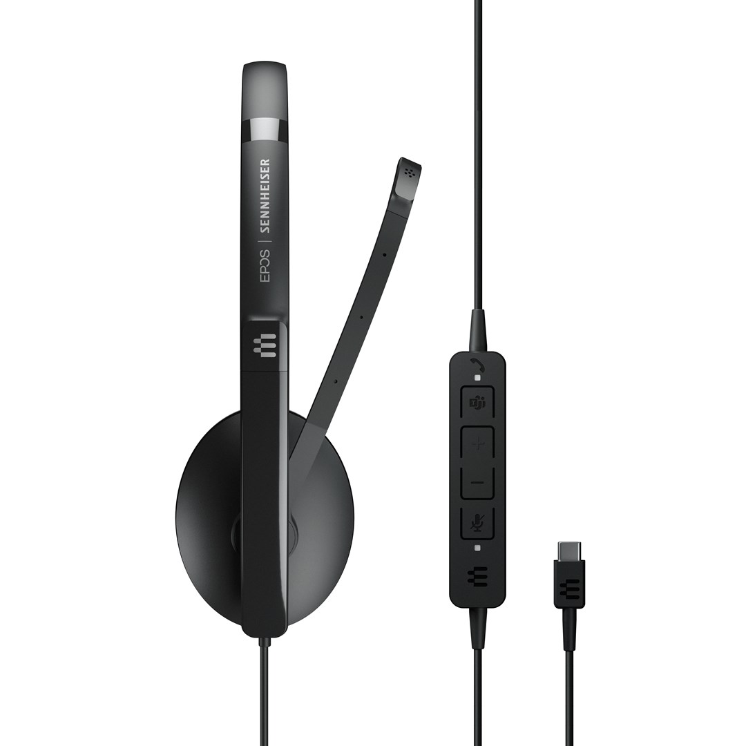 Kufje EPOS Sennheiser ADAPT 160T USB-C II, të zeza