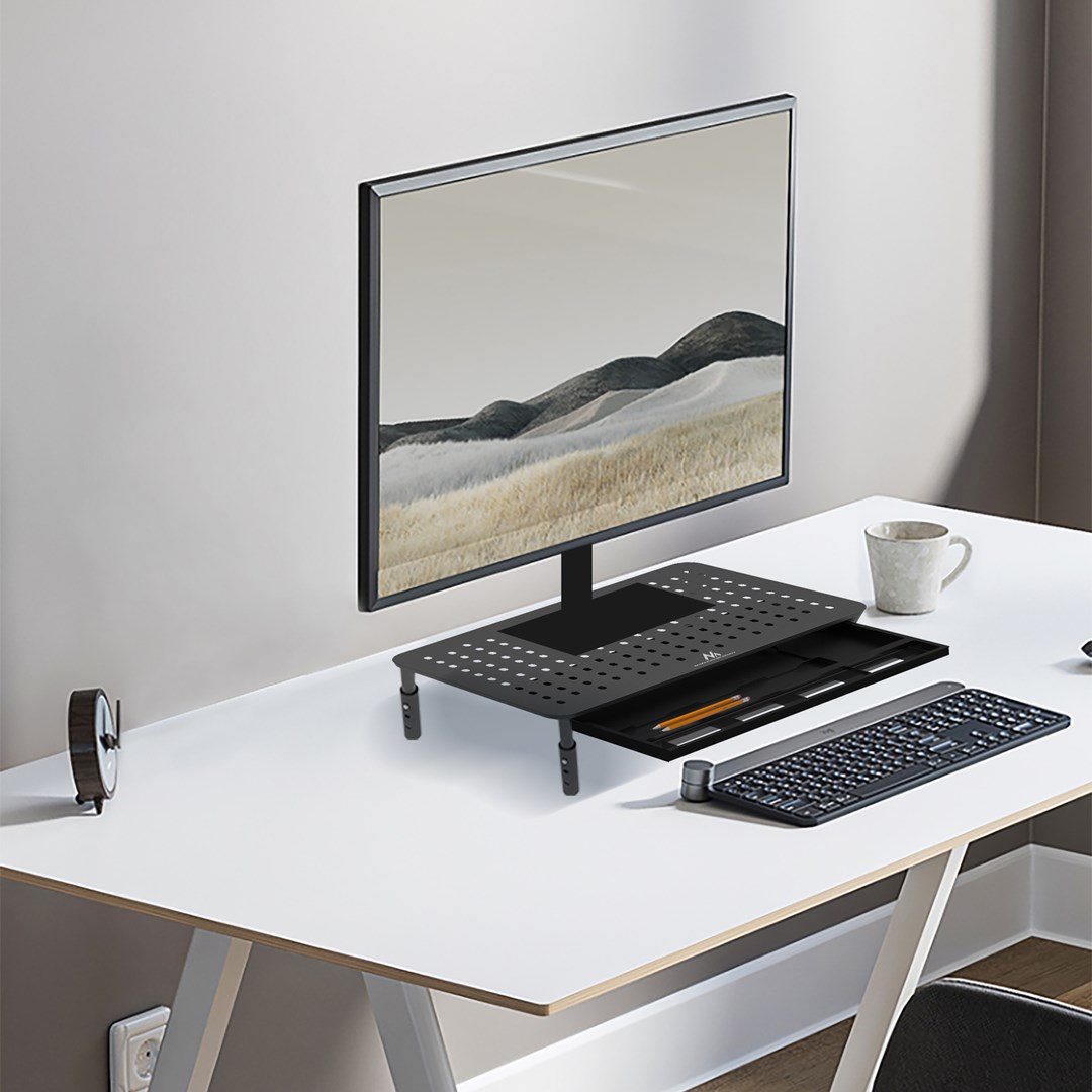 Mbajtëse monitori/laptopi Maclean MC-946, 13-32", 20kg, e zezë