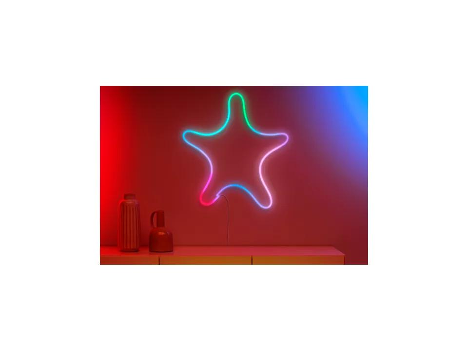 Shirit LED smart WiZ Neon Gradient, 3m, 24W RGBW, i bardhë