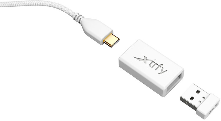 Maus Xtrfy M42 Wireless, i bardhë