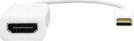 Adapter USB ProXtend USB C në HDMI, 20cm, i bardhë