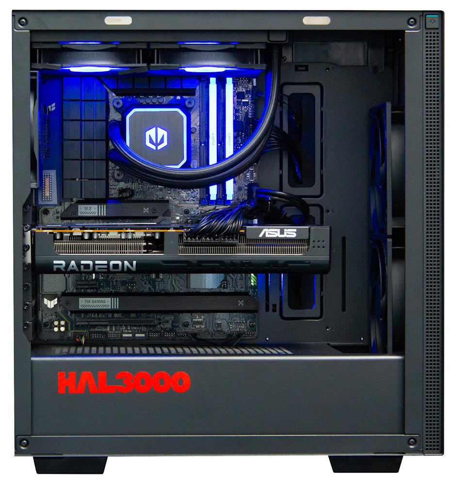 Kompjuter desktop HAL3000 Master Gamer Elite XT, Intel Core i7-14700F, 64GB RAM, 2TB SSD, RX 9070 XT, i zi