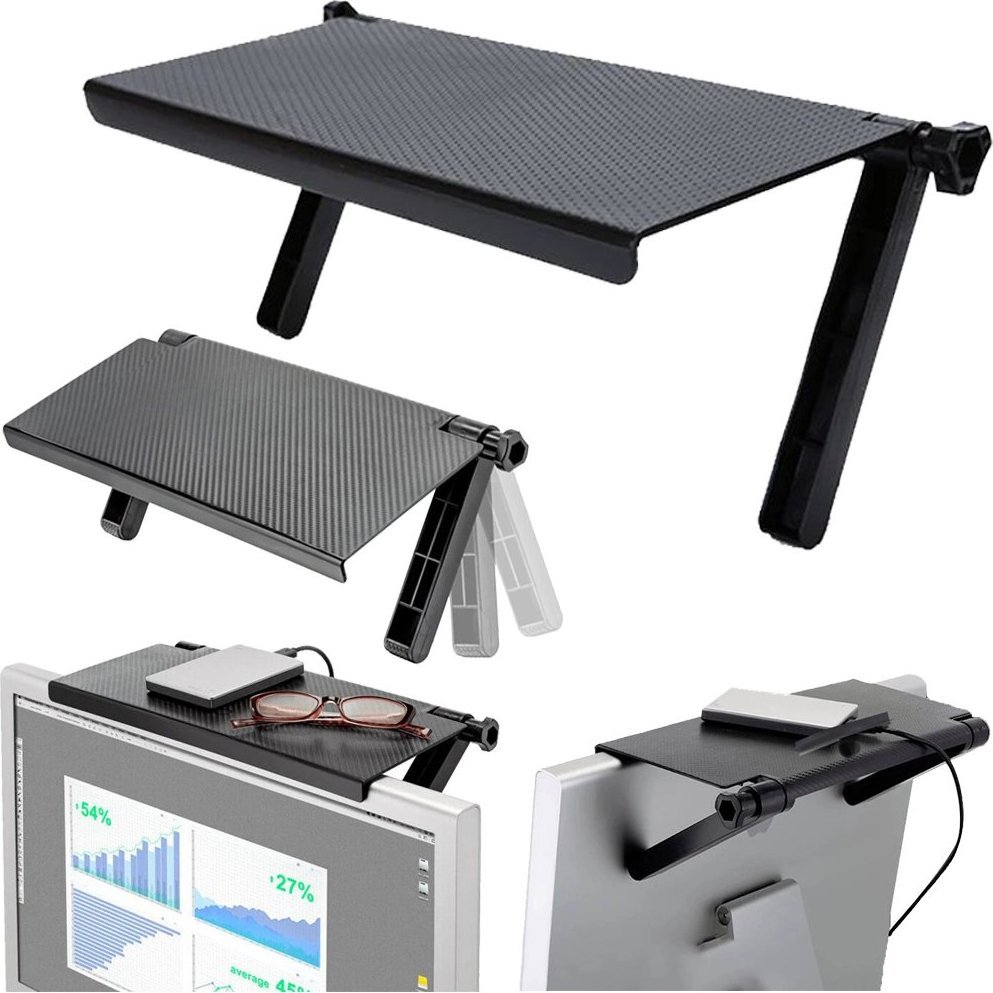 Raft monitori Art D-53, për pajisje DVB-T2, 2.5 kg, i zi