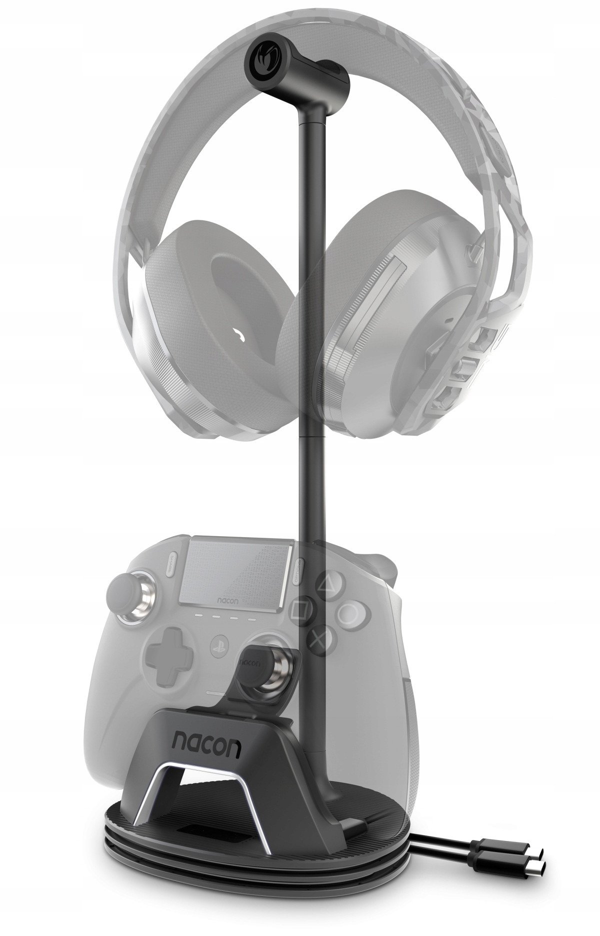 Станица за полнење NACON Multi-charge Stand, за PlayStation 5, со LED, бела