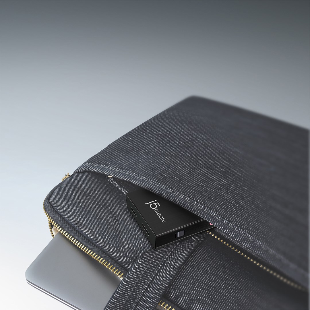 Përshtatës për kamerë J5create JVA02, HDMI në USB-C, 1080p, i hirtë